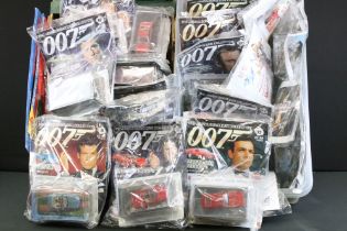 37 Cased Fabri The James Bond 007 Car Collection diecast models, all with magazines, nearly all