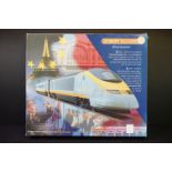 Boxed Hornby OO gauge R665 Eurostar Train Pack, complete with Class 373 Powered Locomotive, Class