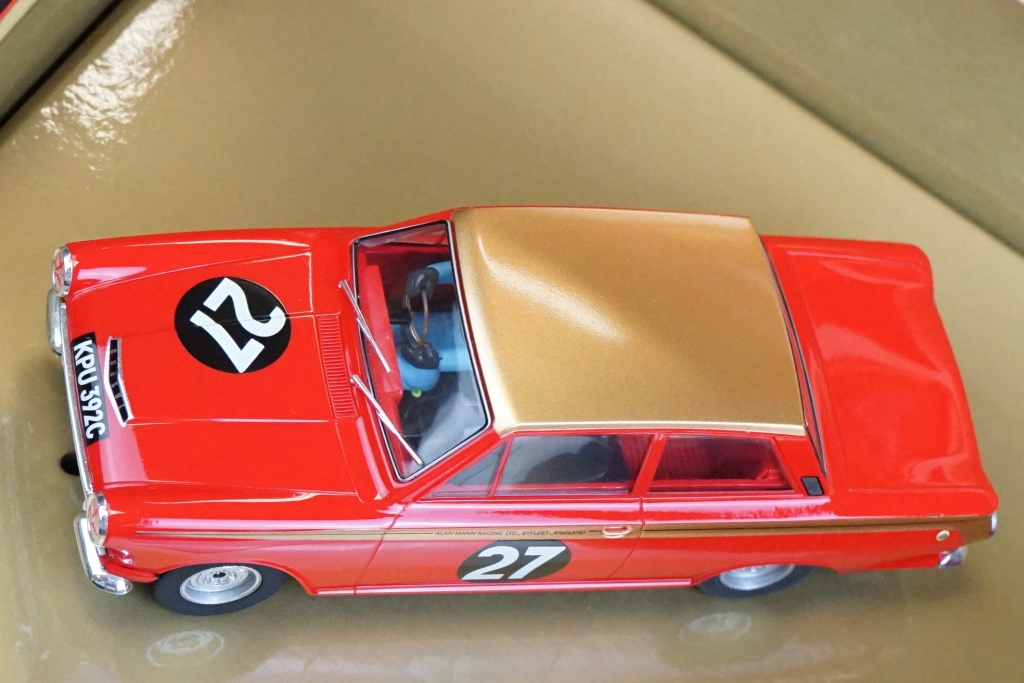 Boxed ltd edn Scalextric The Classic Collection C2981A Alan Mann Racing slot car set, complete - Image 3 of 6