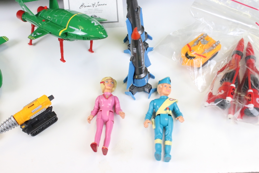 Quantity of Gerry Anderson related items to include Thunderbirds figures, Captain Scarlet ray gun, - Image 5 of 13