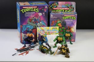 Teenage Mutant Ninja Turtles - Two boxed Playmates accessories to include Cheap Skate and