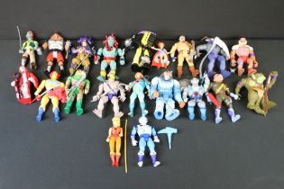 Thundercats - 20 Original LJN figures with accessories to include Captain Shiner, Lion O, Bengali,