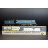 Boxed Wrenn OO gauge W2267 Lamport & Holt 4-6-2 BR Blue locomotive