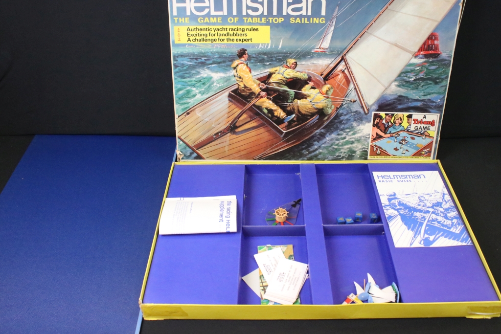 Four boxed table top games to include Lotts Toys Space Race, Triang Helmsman, Subbuteo Cricket - Image 16 of 19