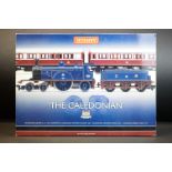 Boxed Hornby OO gauge ltd edn R2610 The Caledonian train pack, complete with certificate, some box