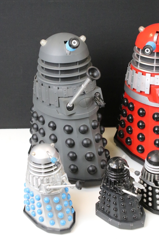 13 Product Enterprise Doctor Who plastic dalek models, various colours and sizes, all variants - Image 3 of 7
