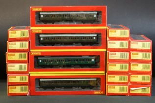 21 Boxed Hornby OO gauge items of rolling stock to include R4297E, R4300C, R4298B, R4300D, R4301C