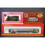 Two boxed Hornby OO gauge locomotives to include Super Detail R2866 Wessex Trains Class 153 DMU