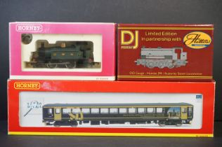 Two boxed Hornby OO gauge locomotives to include Super Detail R2866 Wessex Trains Class 153 DMU