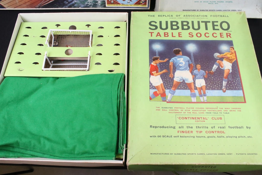 Four boxed table top games to include Lotts Toys Space Race, Triang Helmsman, Subbuteo Cricket - Image 5 of 19