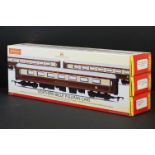 Boxed Hornby OO gauge R4539 Northern Belle Pullman Cars Coach Pack, complete