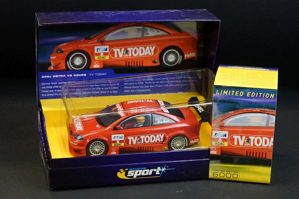 Four Boxed Scalextric Sport ltd edn slot cars to include C2485A Mini Cooper - John Cooper - Image 10 of 12