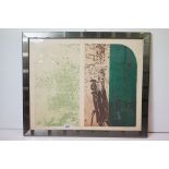 1969 homage to John Ruskin of a signed limited edition etching titled portrait of Ruskin, numbered 2