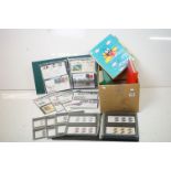 Collection of stamps to include an album of unfranked 2012 olympics presentation pack stamps,