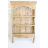 Pine Hanging Kitchen Shelf, 102cm high x 61cm wide