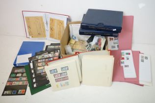 Collection of mostly mid to late 2oth Century franked world stamps across multiple albums, also