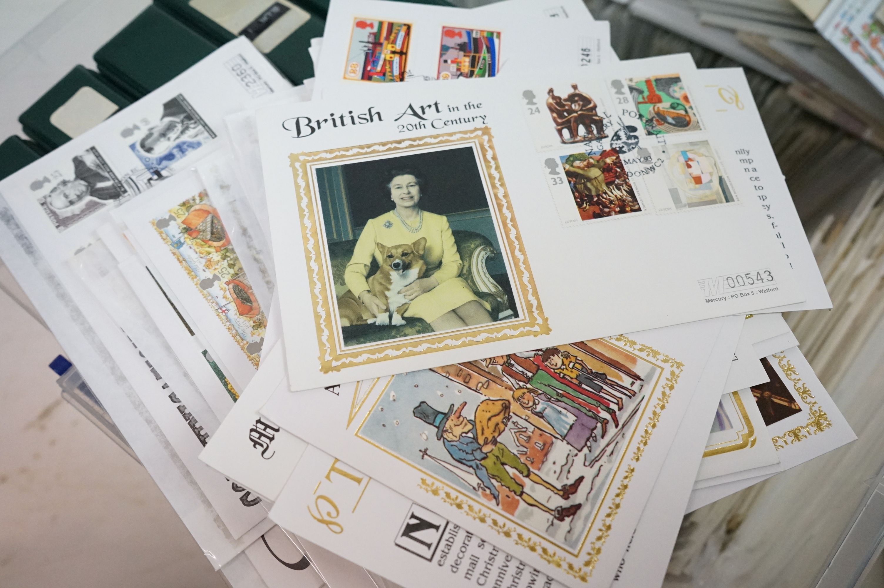 Large collection of first day covers to include mostly loose examples but also covers across five - Image 9 of 9