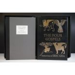 Books - Folio Society 2007 - The Four Gospels - Eric Gill , Hardback within presentation folder.