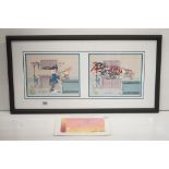 A framed and glazed Warner Bros Animation Cel created by Chuck Jones, limited edition no.336 of 750,
