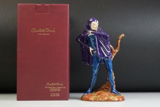 Carlton Ware Mephisto limited edition ceramic figure. Marked no 359 of 500. Measures 25cm tall. In