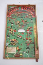 Vintage football bagatelle game