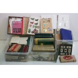 Large collection of stamps, first day covers and stamp-related ephemera, to include British,