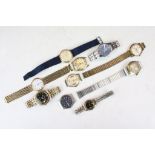 Collection of watches including Seiko, Anker Automatic, Skagen, Citizen, Swiss Automatic etc.