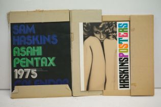 Haskins Posters by Sam Haskins, first edition 1972, in original outer packaging together with Sam