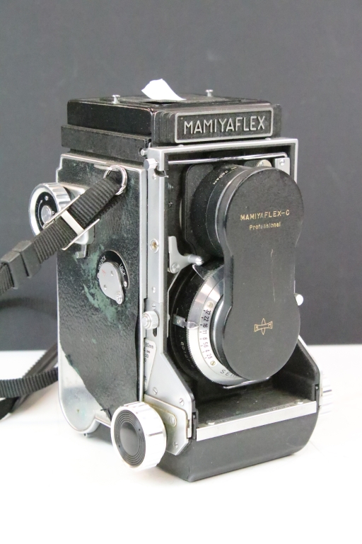 Mamiya Flex C Professional Medium Format Camera with accessories - Image 6 of 7