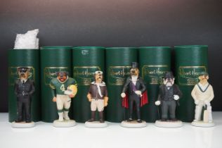 Six Robert Harrop ceramics to include cc89 German Shepherd policeman, Labrador cc36b, Rottweiler