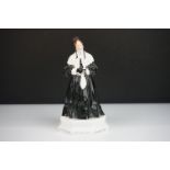 Early Royal Doulton ceramic figurine ' Mr W S Penley as Charleys Aunt ' in the form of a Victorian