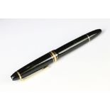 Montblanc Meisterstuck fountain pen, no.146, 14ct yellow and white gold nib