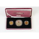 A Royal Mint United Kingdom 1901-2001 Victorian Centenary Collection gold and silver coin set to