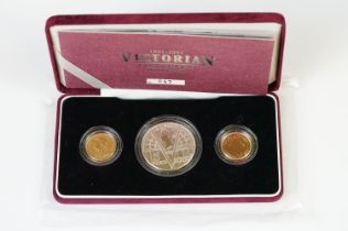 A Royal Mint United Kingdom 1901-2001 Victorian Centenary Collection gold and silver coin set to