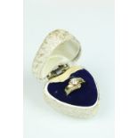 Diamond 18ct yellow gold solitaire ring, the round brilliant cut diamond weighing approx 0.60 carat,