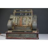 Early 20th century American cast iron cash register till, by the National Cash Register Company,