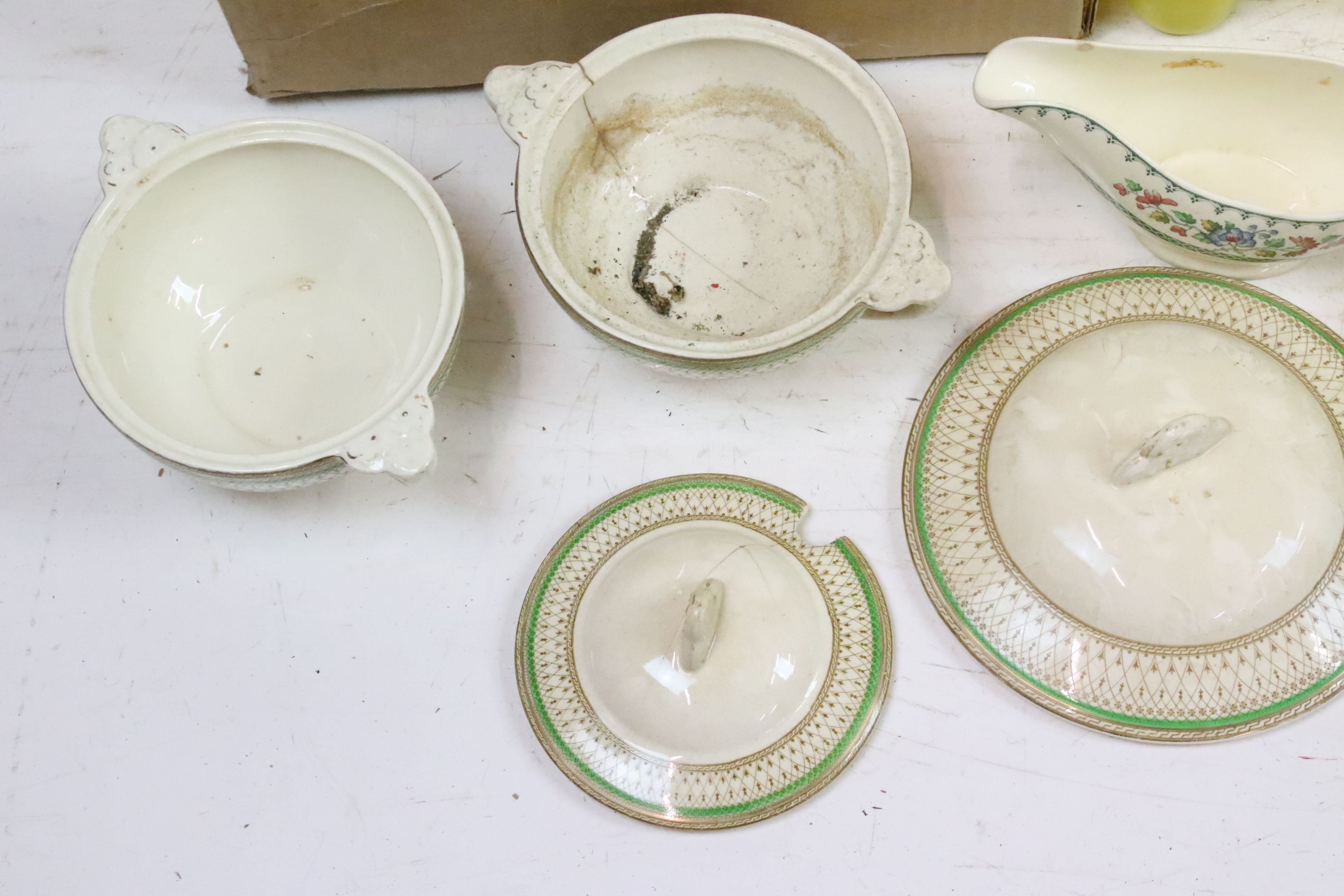 Collection of mixed ceramic dinner ware to include Copeland Spode Strathmere, Myott Son & Co, - Image 2 of 7