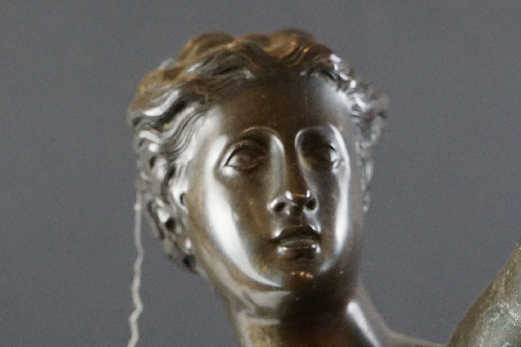 After Giambologna, late 19th Century Grand Tour patinated bronze figure depicting Delilah or Fortuna - Image 17 of 17