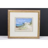 John MacWhirter R.A. (1839 - 1911), Old Fort near Antibes, watercolour, signed ' MacW ' lower right,