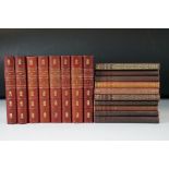 Ten 1920s / 1930s Thomas Hardy novels published by Macmillan and Co all red cloth bound, together