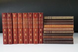 Ten 1920s / 1930s Thomas Hardy novels published by Macmillan and Co all red cloth bound, together
