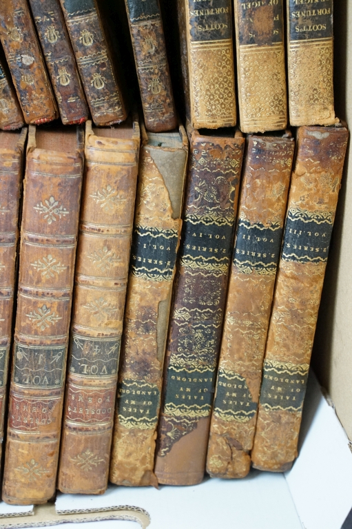 Antiquarian - Collection of 18th and 19th Century leather bound books to include Walpole's - Image 12 of 12