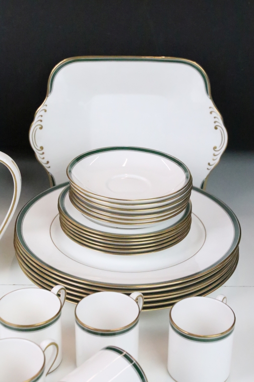 Spode 'Tuscana' six-place tea, coffee & dinner service, pattern no. Y8578-R, to include 6 dinner - Image 3 of 10