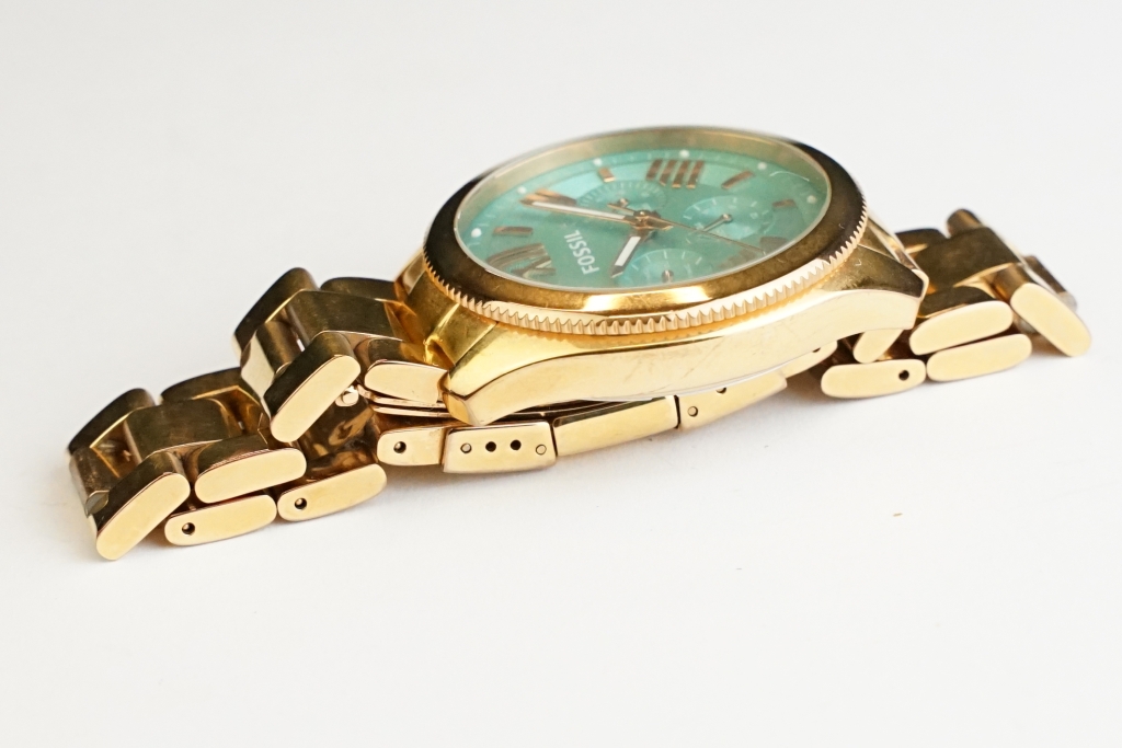 Two Fossil Chronograph style watches. - Image 9 of 12