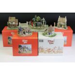 15 Boxed Lilliput Lane cottages to include Cats Coombe Cottage, Grandma Batty's Tea Room, Fragrant