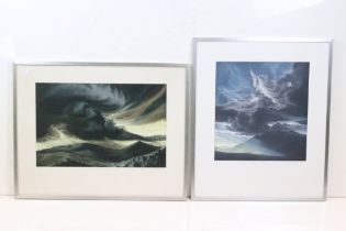 Two Susan E Jameson limited edition prints, ' St Johns in the Vale ', signed in pencil lower