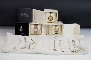 A collection of three boxed Watch Company ladies dress watches together with a ladies boxed 'The