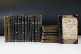 Collection of 19th Century novels to include 'The Rose of Ashurst' 3 volumes Hurst and Blackett (