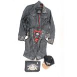 Ladies Harley Davidson leather jacket & waistcoat, together with a Harley Davidson cap and H.O.G (