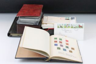 Collection of British stamps, first day covers & presentation packs, contained within six albums /